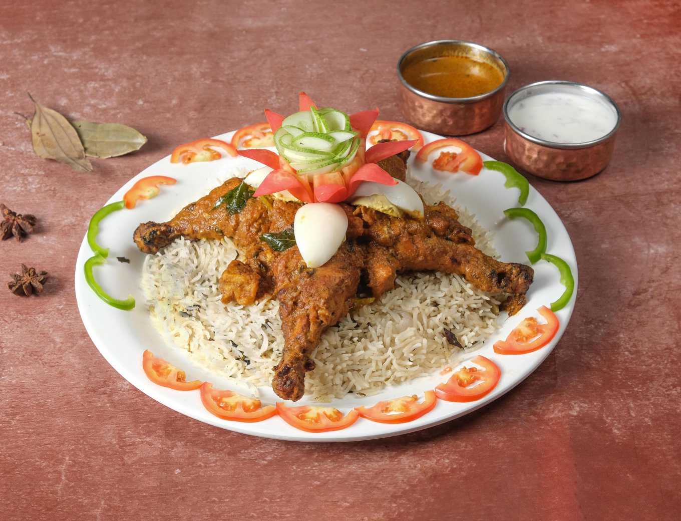 Fried Chicken Biryani Amalapuram