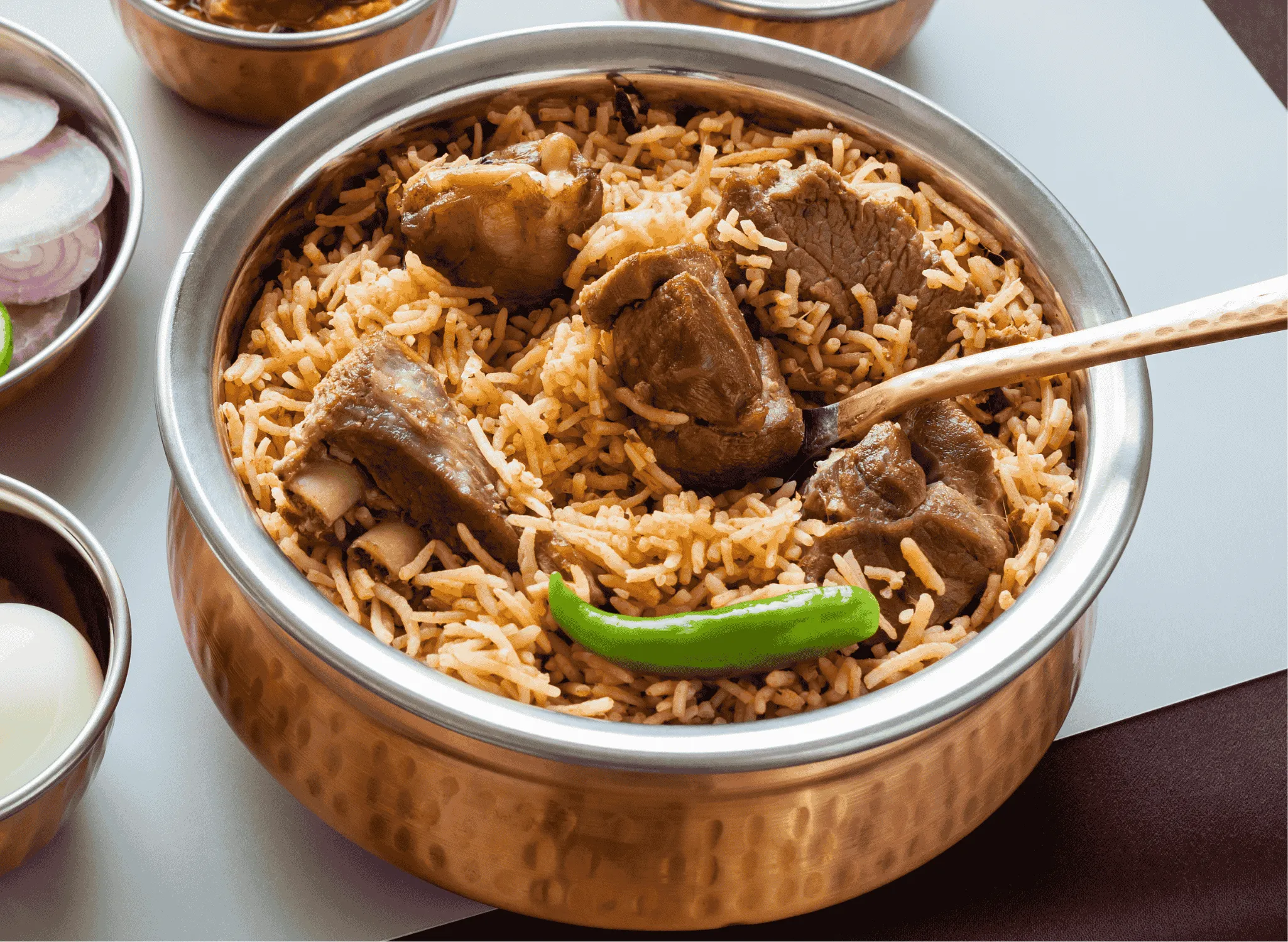 Mughlai Mutton Biryani Amalapuram